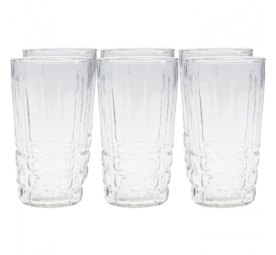 Water Glass Ice (6/set) Kare Design Water Glass Ice (6/set) Kare Design