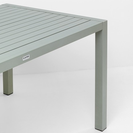 Tuintafel Madagascar 140x80cm groen Kare Design