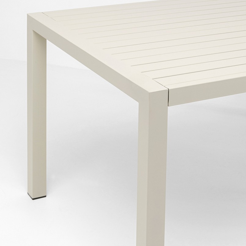 Tuintafel Madagascar 140x80cm beige Kare Design