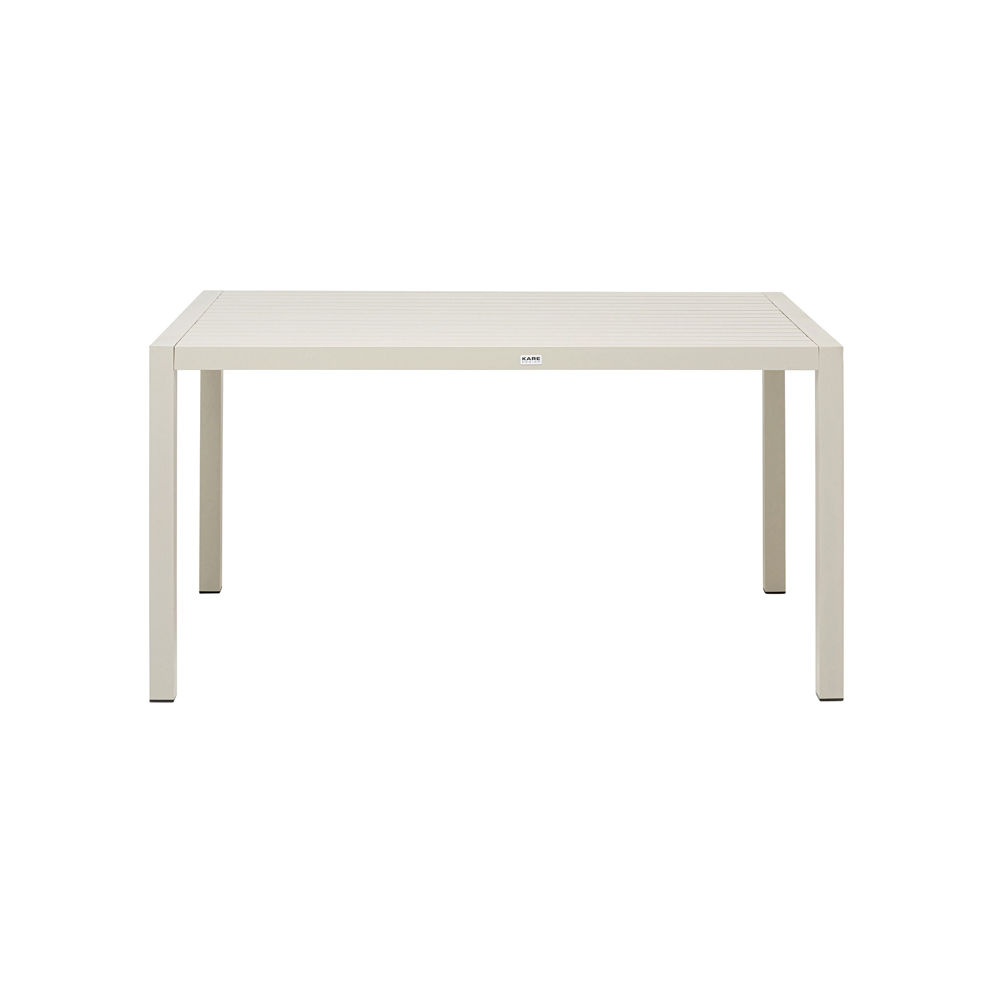 Tuintafel Madagascar 140x80cm beige Kare Design