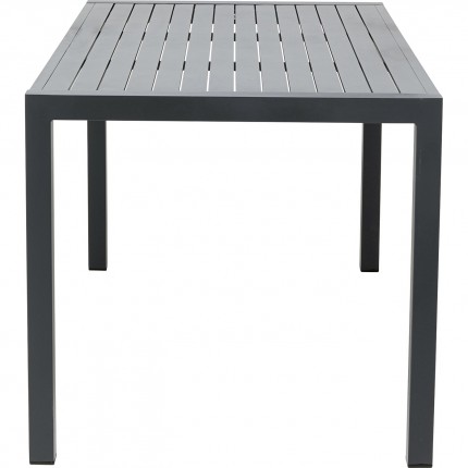 Tuintafel Madagascar 140x80cm zwart Kare Design