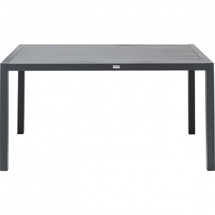 Tuintafel Madagascar 140x80cm zwart Kare Design Tuintafel Madagascar 140x80cm zwart Kare Design