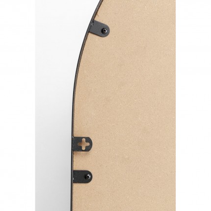 Wall Mirror Bella 173x77cm black Kare Design