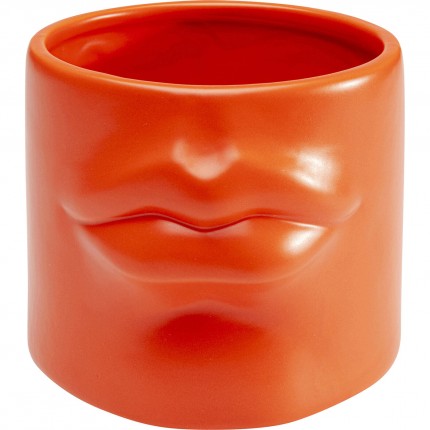 Vase Labbra 12cm orange Kare Design Vase Labbra 12cm orange Kare Design