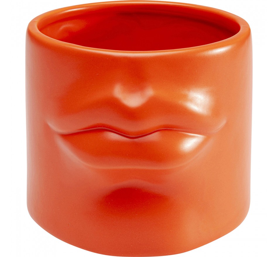 Vase Labbra 12cm orange Kare Design Vase Labbra 12cm orange Kare Design