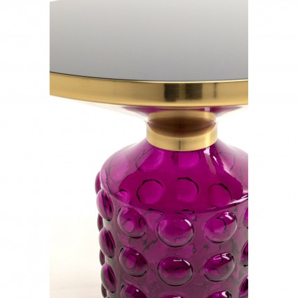 Side Table Lola Ø50cm purple Kare Design