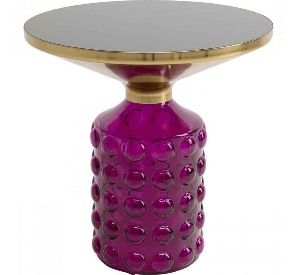 Bijzettafel Lola Ø50cm paars Kare Design Bijzettafel Lola Ø50cm paars Kare Design