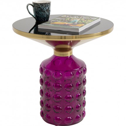Side Table Lola Ø50cm purple Kare Design
