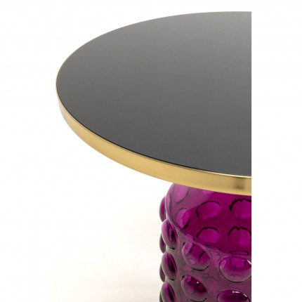Side Table Lola Ø50cm purple Kare Design