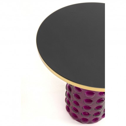 Side Table Lola Ø50cm purple Kare Design