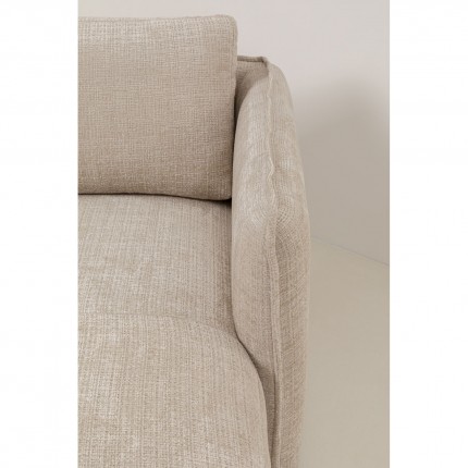 Corner Sofa Karma left cream Kare Design