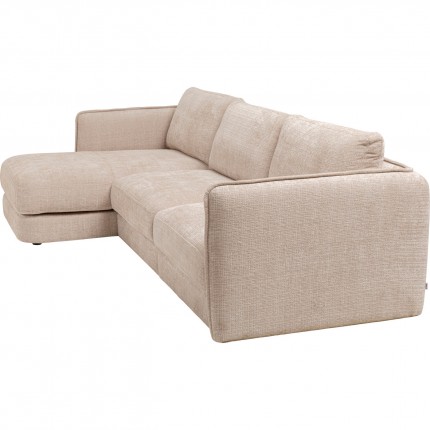 Corner Sofa Karma left cream Kare Design
