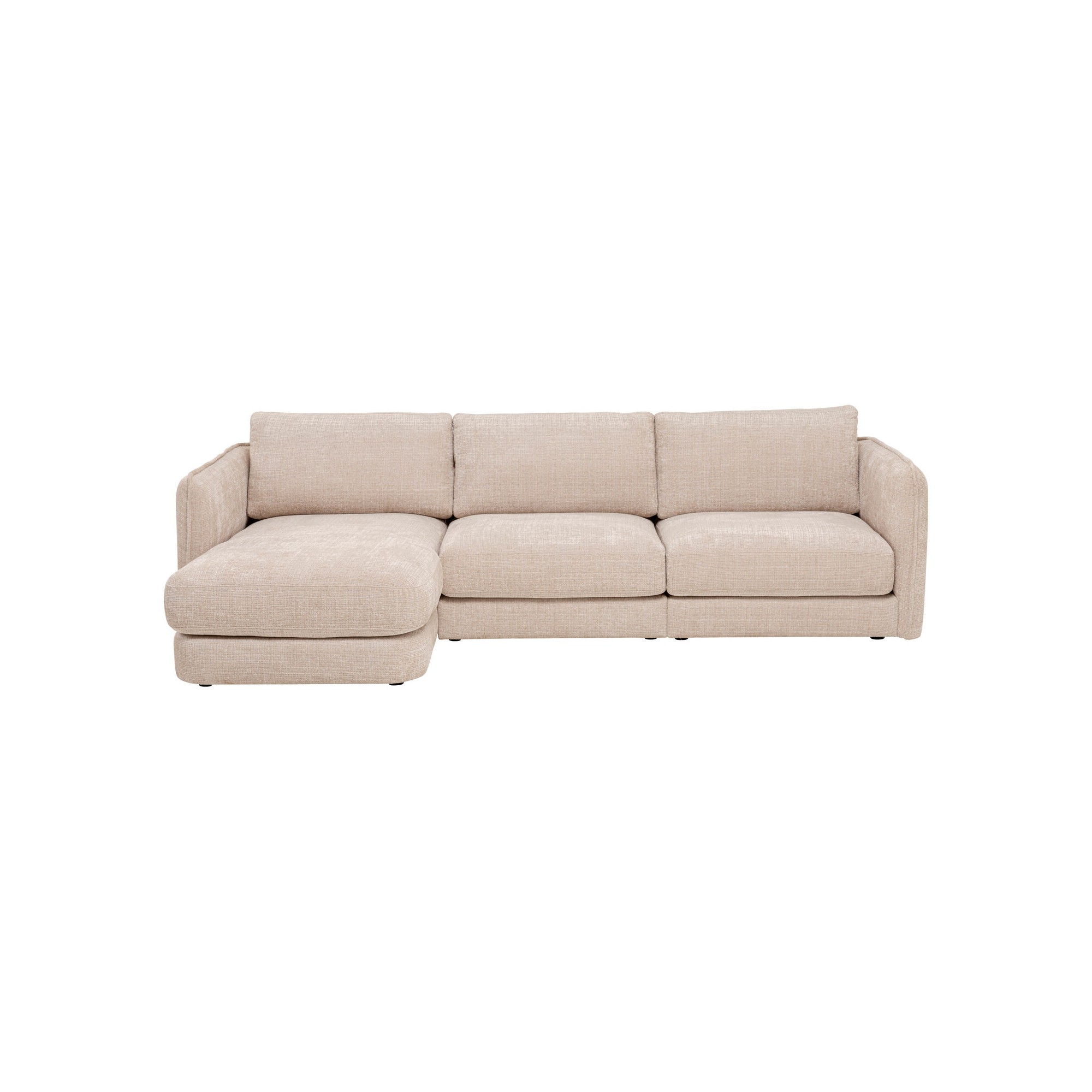 Corner Sofa Karma left cream Kare Design