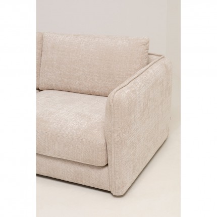 Corner Sofa Karma left cream Kare Design