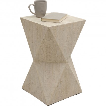 Bijzettafel Luxury Triangle marmer Kare Design