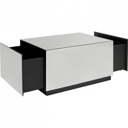 Salontafel Luxury 80x60cm zilver Kare Design