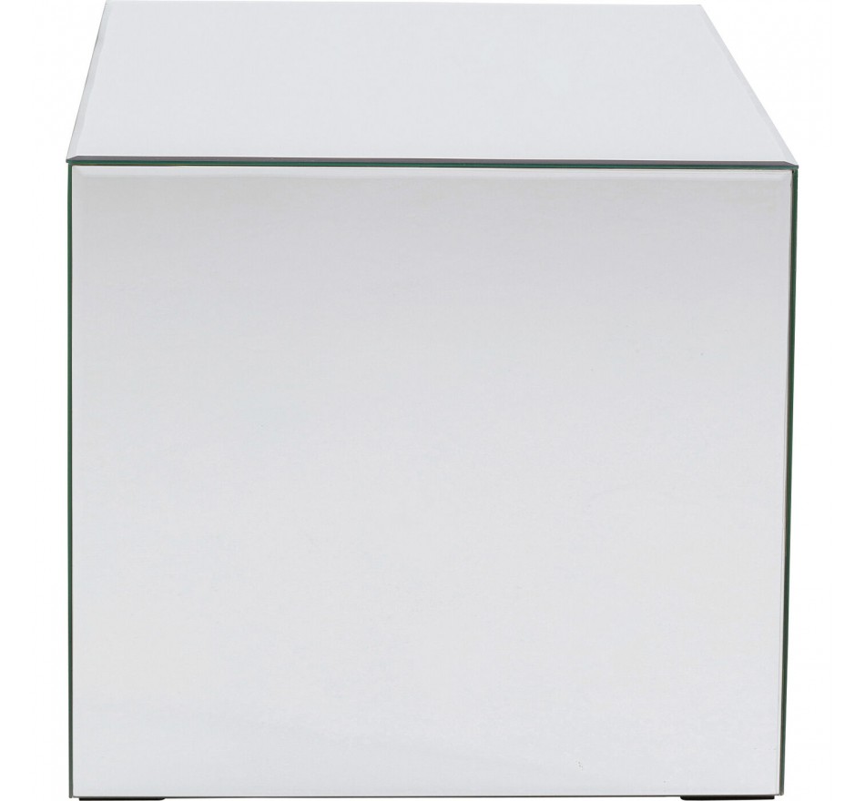 Bijzettafel Luxury 45x45cm zilver Kare Design Bijzettafel Luxury 45x45cm zilver Kare Design