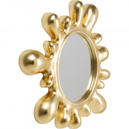 Spiegel Giant Drop 122x111cm goud Kare Design