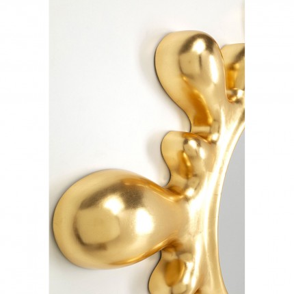 Spiegel Giant Drop 122x111cm goud Kare Design