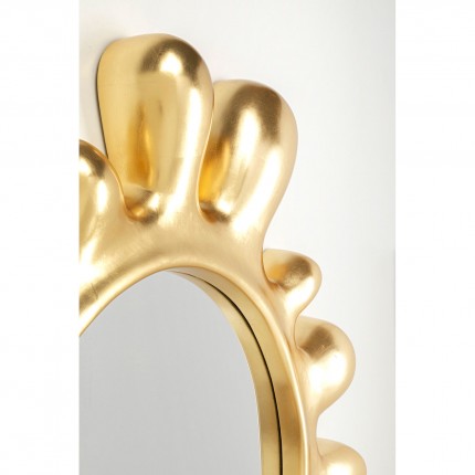 Spiegel Giant Drop 122x111cm goud Kare Design