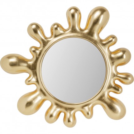 Spiegel Giant Drop 122x111cm goud Kare Design