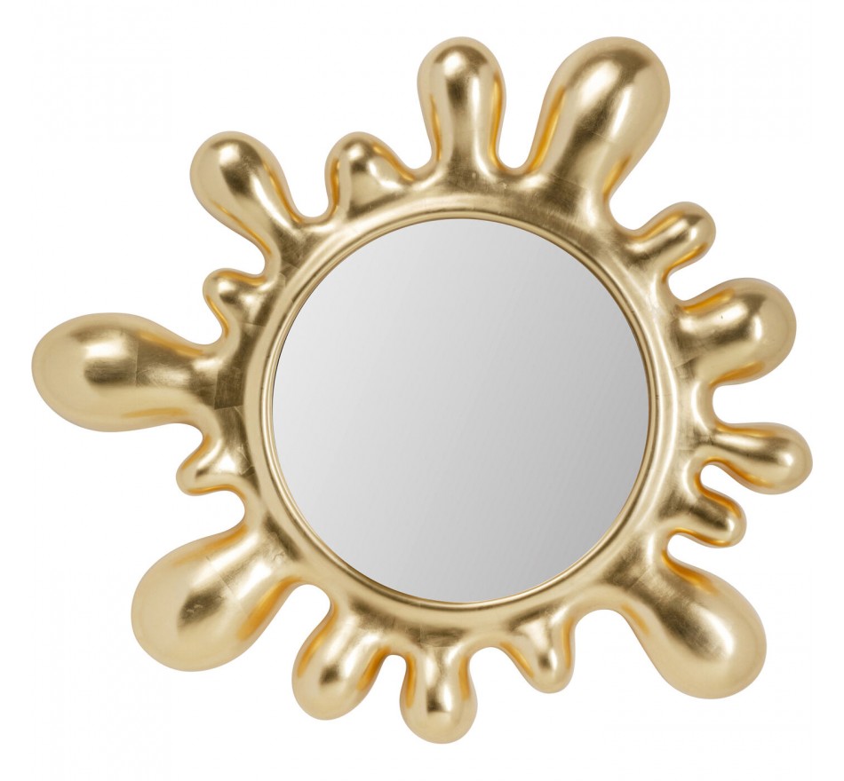Spiegel Giant Drop 122x111cm goud Kare Design Spiegel Giant Drop 122x111cm goud Kare Design