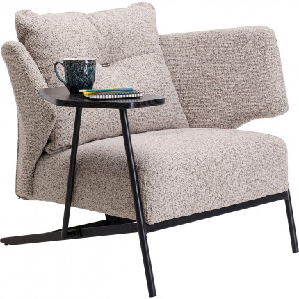 Fauteuil Taylor beige Kare Design