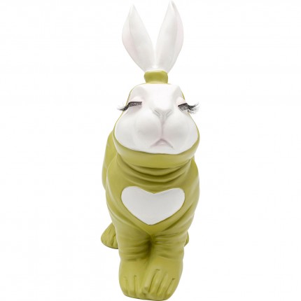 Spaarpot sexy konijn 21cm groen Kare Design
