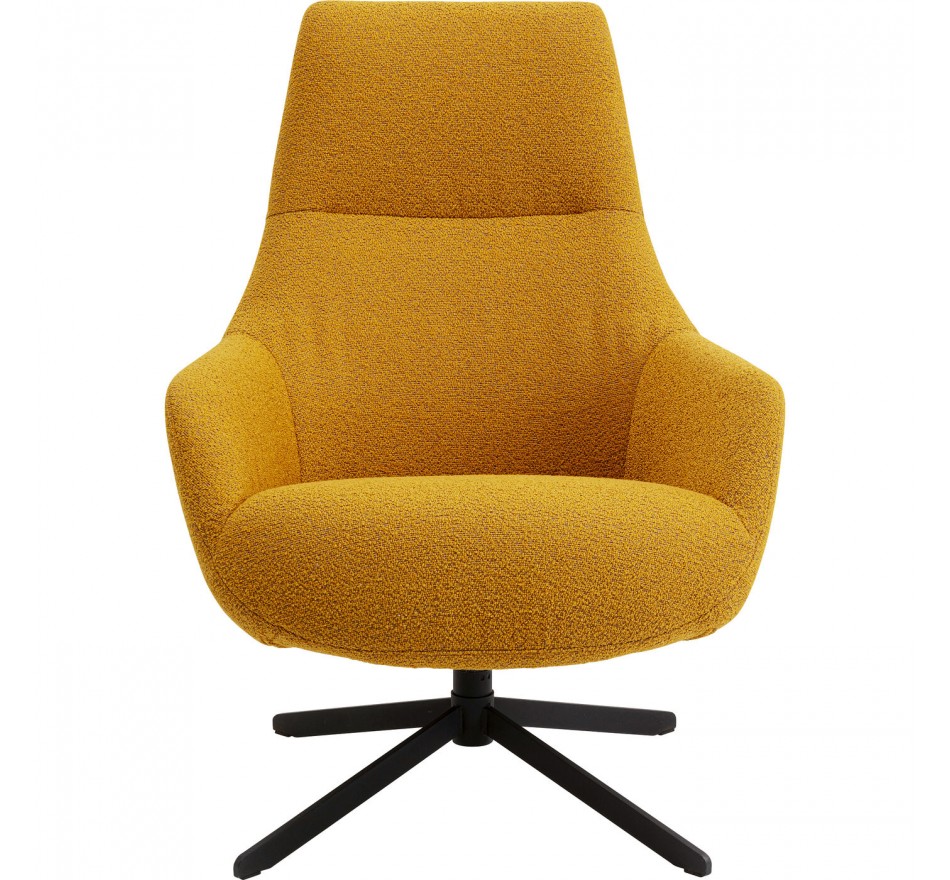 Draaifauteuil Mimi geel Kare Design Draaifauteuil Mimi geel Kare Design