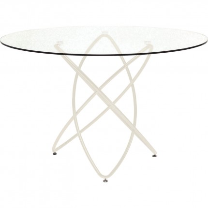 Table Molekular Ø120cm beige Kare Design