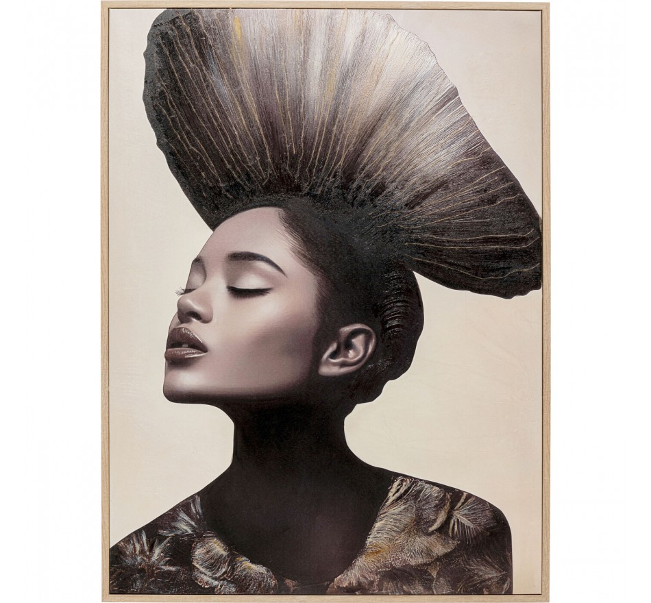 Framed Picture Aesthetic woman left 90x120cm Kare Design Framed Picture Aesthetic woman left 90x120cm Kare Design