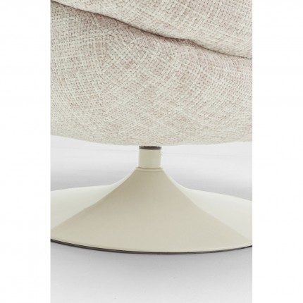 Draaifauteuil Cosy beige Kare Design