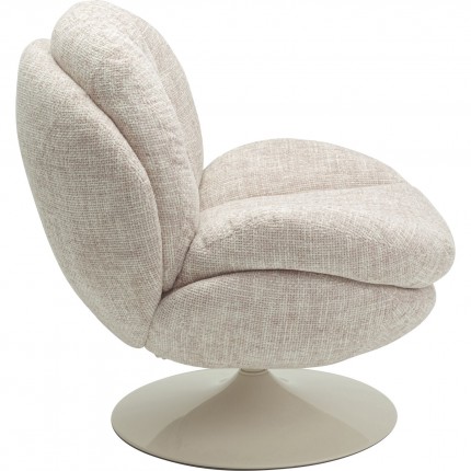 Draaifauteuil Cosy beige Kare Design