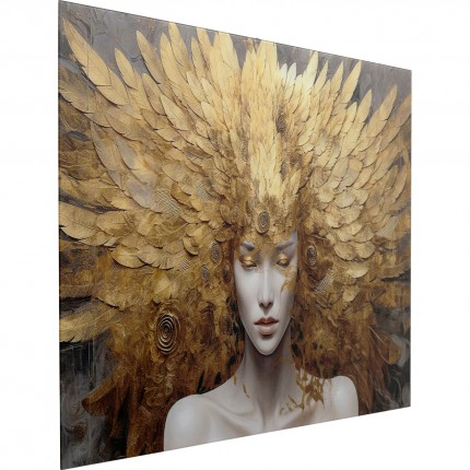Wandfoto hemelse vrouw 120x80cm Kare Design