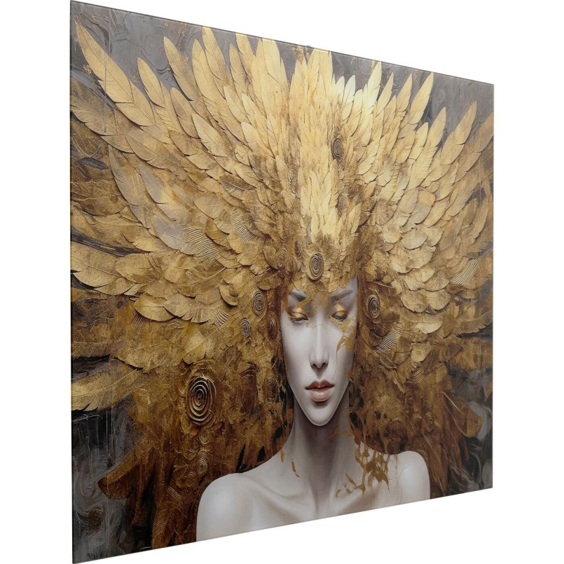 Wandfoto hemelse vrouw 120x80cm Kare Design