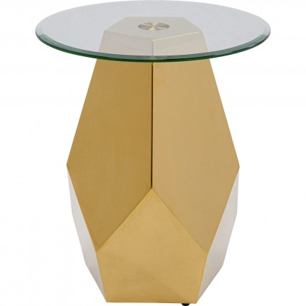 Bijzettafel Ricchezza Ø45cm goud Kare Design