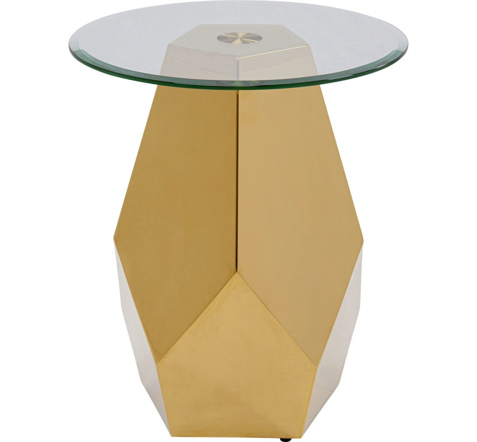Bijzettafel Ricchezza Ø45cm goud Kare Design Bijzettafel Ricchezza Ø45cm goud Kare Design
