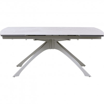 Uitschuifbare eettafel Lana 260x90cm beige Kare Design