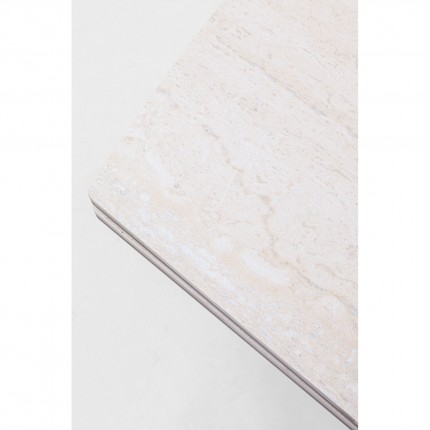Uitschuifbare eettafel Lana 260x90cm beige Kare Design