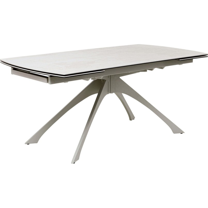 Table à rallonges Lana greige 180(40+40)x90cm