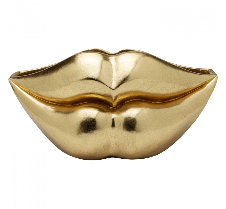Vaas Lips goud Kare Design Vaas Lips goud Kare Design