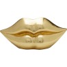 Tirelire Lips doré 13cm