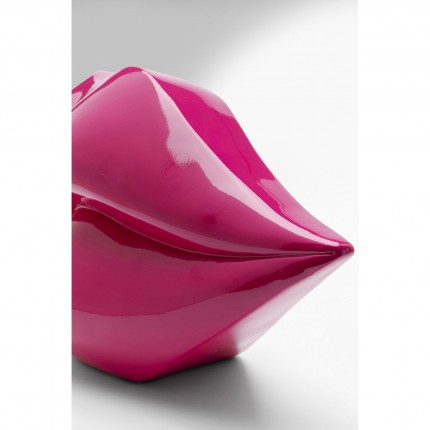 Spaarpot lippen fuchsia 13cm Kare Design