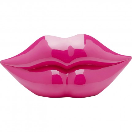 Spaarpot lippen fuchsia 13cm Kare Design