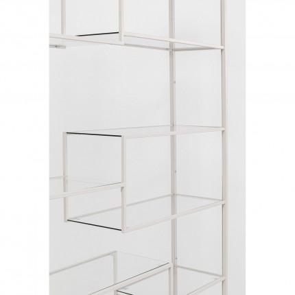 Bookshelf Loft 195x115cm beige Kare Design