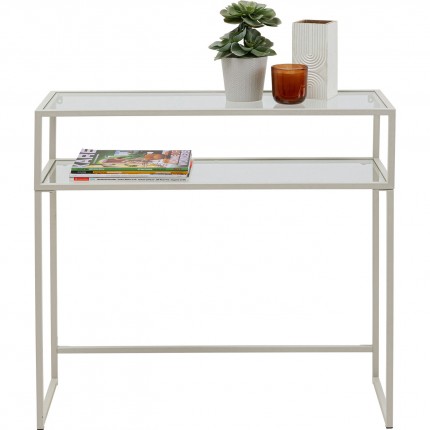 Console Loft 85x30cm beige Kare Design