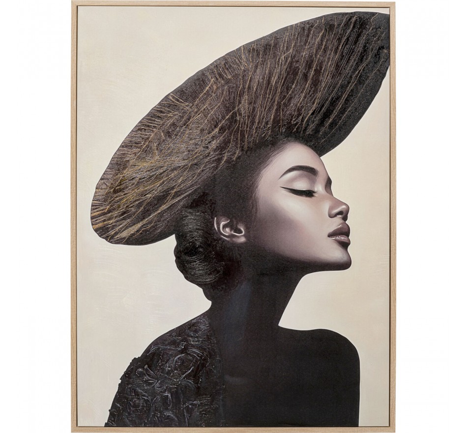 Framed Picture Aesthetic woman right 90x120cm Kare Design Framed Picture Aesthetic woman right 90x120cm Kare Design