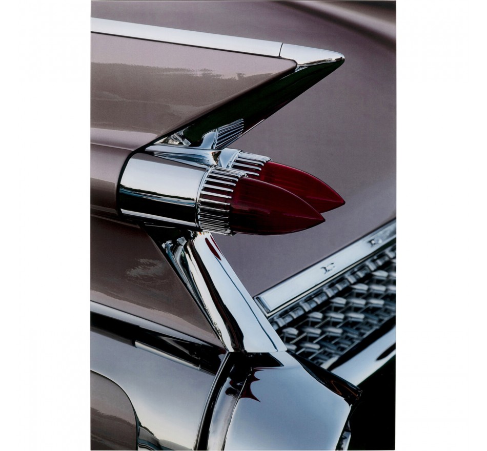 Wandfoto achterkant van de auto 80x120cm Kare Design Wandfoto achterkant van de auto 80x120cm Kare Design