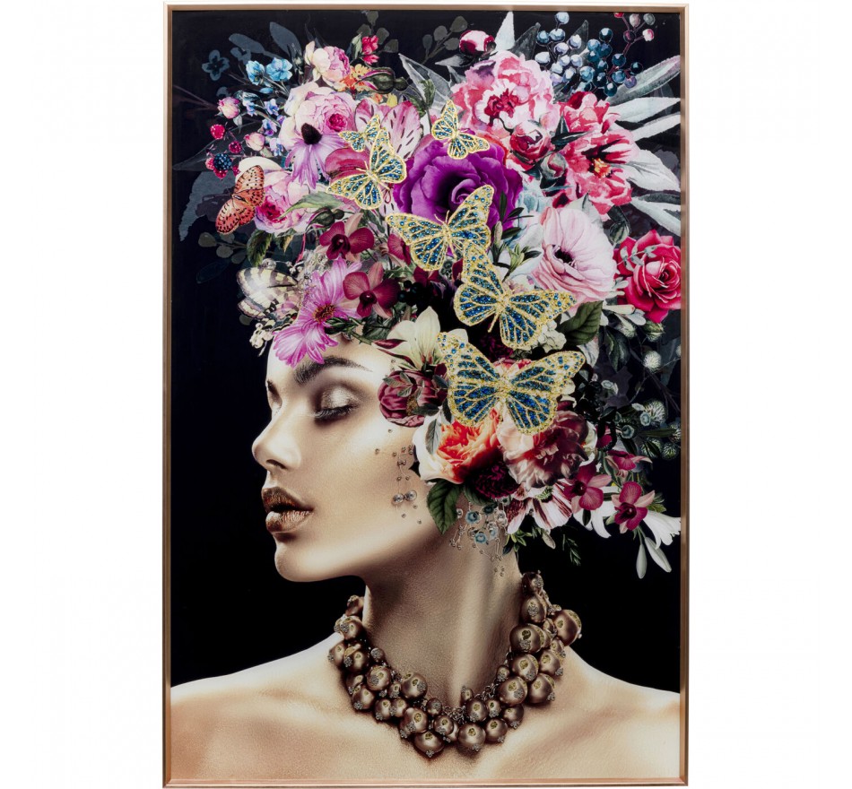 Schilderij Muse Glamour 80x120cm Kare Design Schilderij Muse Glamour 80x120cm Kare Design