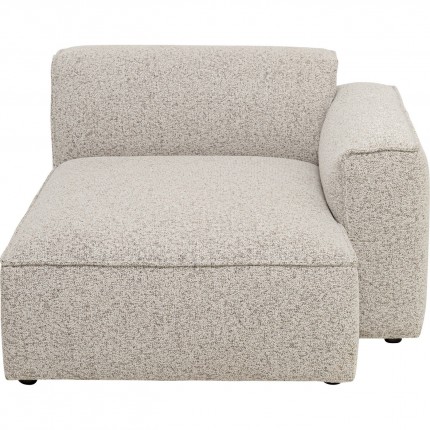 Corner Sofa Casanova right grey Kare Design